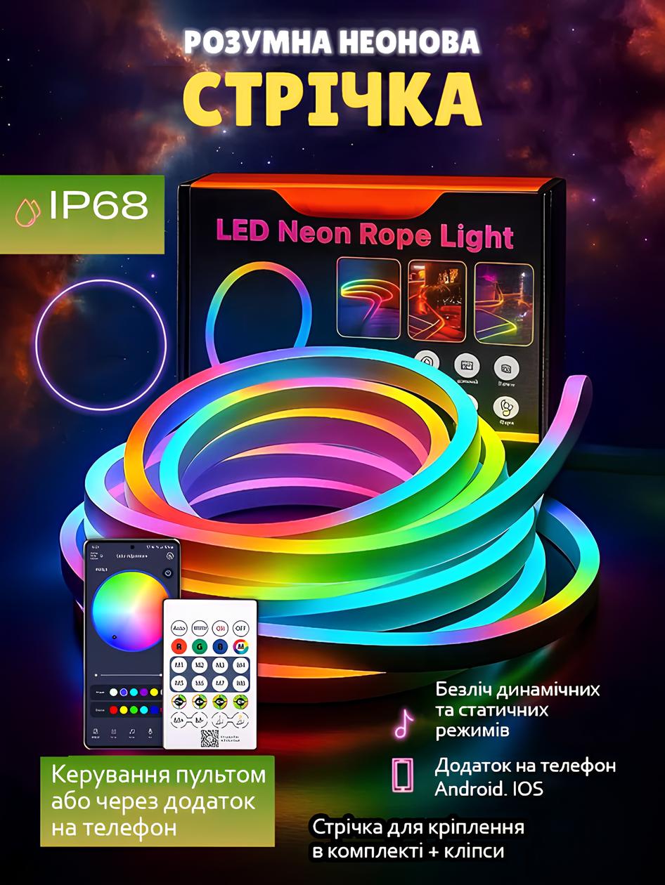 RGB стрічка USB з пультом