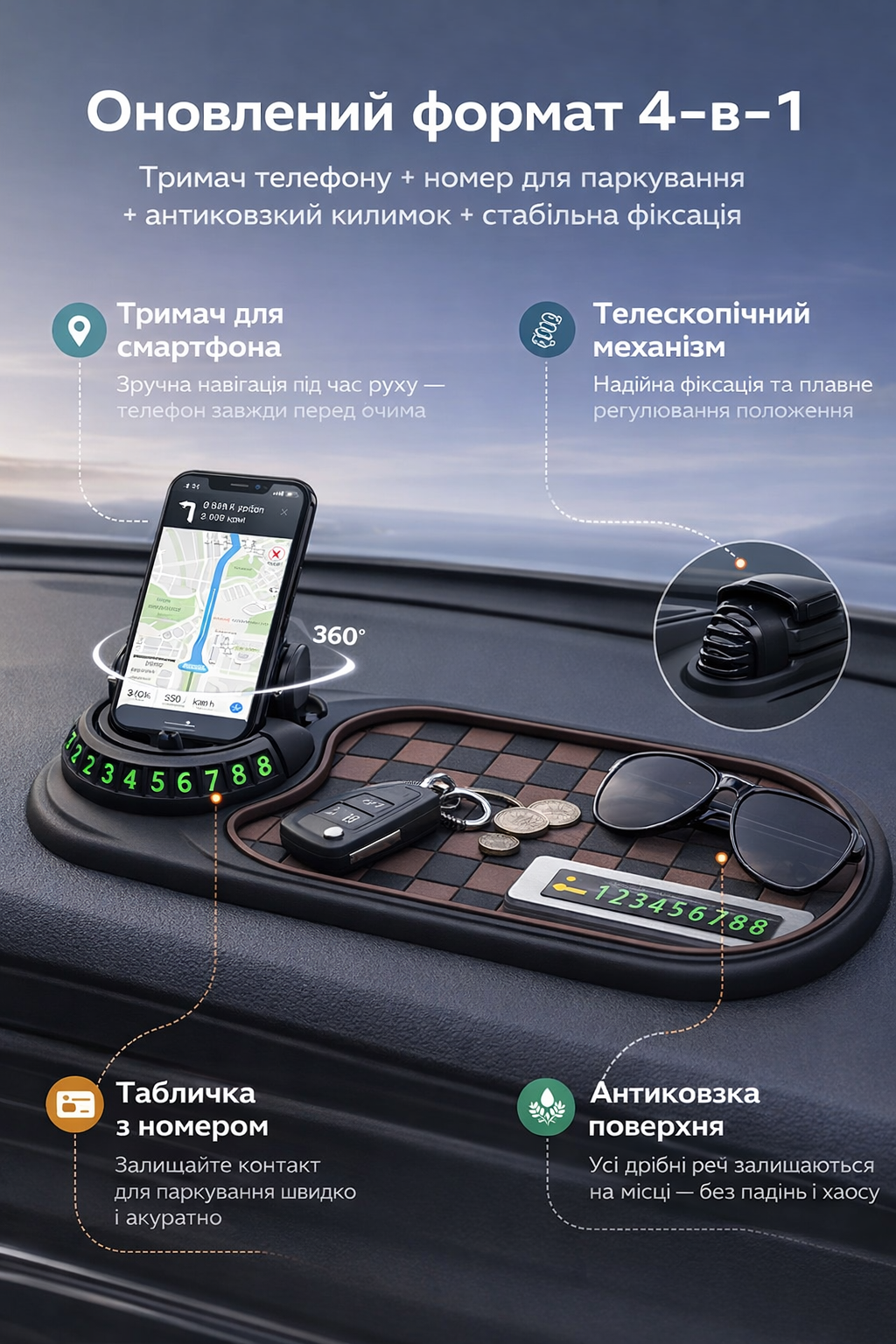 Забудь про безлад у авто — все під контролем за 1 секунду