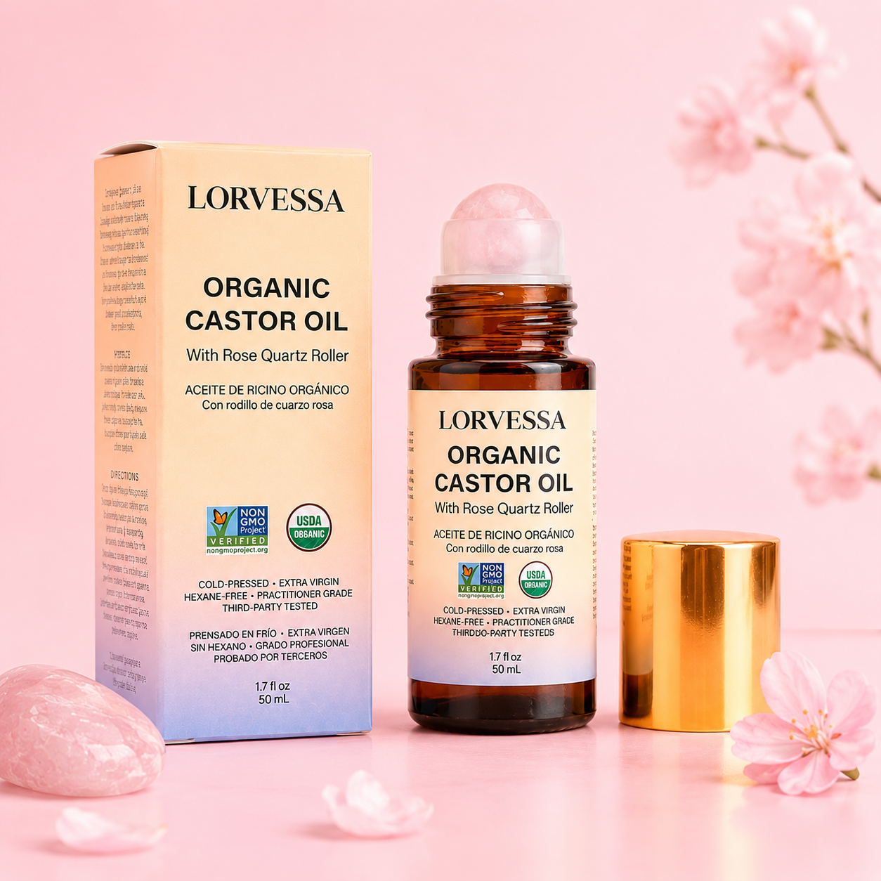 Lorvessa Органічна рицинова олія