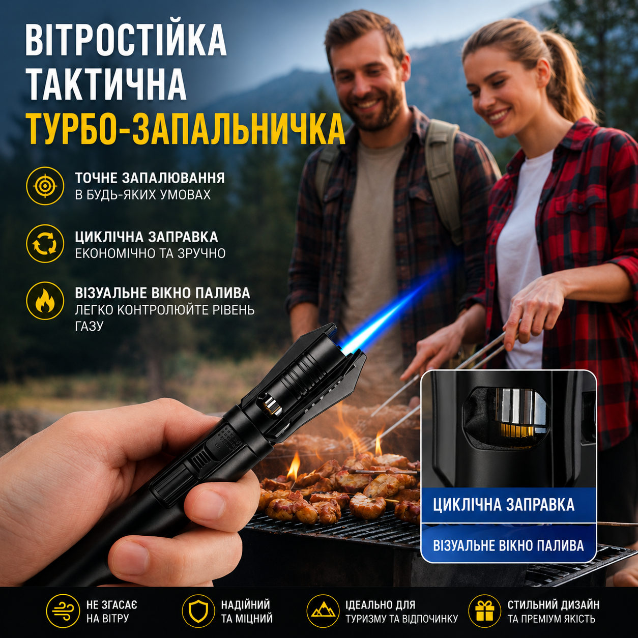 Турбо-запальничка для тих, хто цінує стиль та надійність