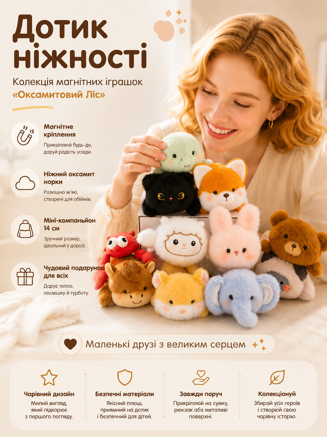 Мініатюрний пухнастий компаньйон