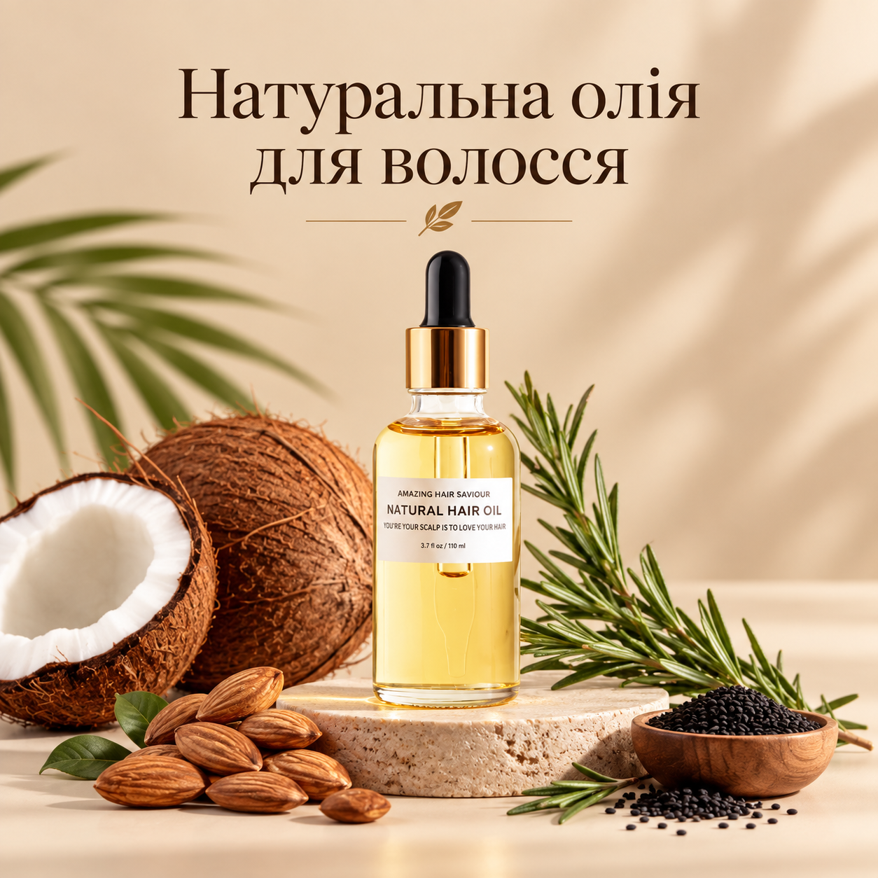 Комплексна олія для догляду за волоссям